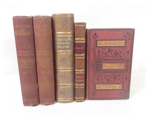 WHEATLY CHARLES.  A Rational Illustration of the Book of Common Prayer. Eng. frontis plan. Rubricated title. Rebound panelled