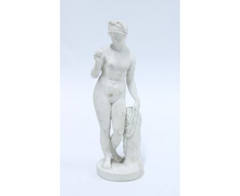 19th century Royal Copenhagen bisque figure of Venus, 17cm. 