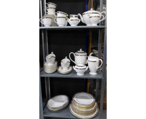 Royal Worcester fine bone china dinner service with matching tea and coffee set, (a lot)