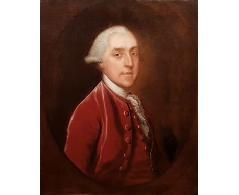 THOMAS GAINSBOROUGH, R.A. (1727 – 1788)Portrait of William Northey, LL.D., F.R.S., M.P. (1722-1770), bust-length, in a red ve