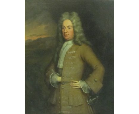 BRITISH SCHOOL CIRCA 1720Portrait of Athelstan Owen of Rhiwsaeson, Montgomeryshire; and Ynys-Y-Maengwyn (1673-1731); and of h