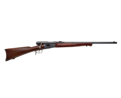 Repetier - Büchse Mod.: Vetterli M 78 umgebaut zur Scheibenbüchse Herst.: Waffenfabrik Bern Kal.: 10,5 x 40 mm R Vetterli S.N