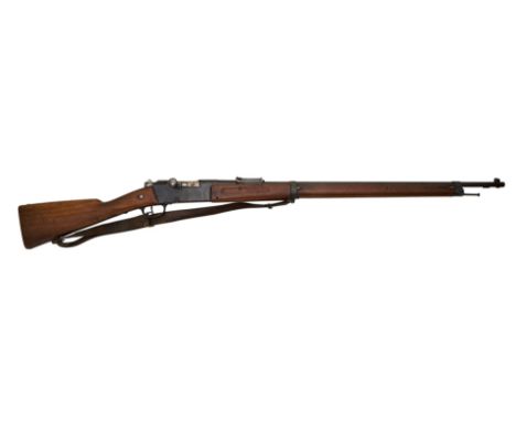 Gewehr MLe 1886 M 93 (Lebel - Gewehr) Kal. 8 x 50mm R Lebel S.Nr. AC 84606 Herst.: Chatellerault Das vorliegende Gewehr MLe 1