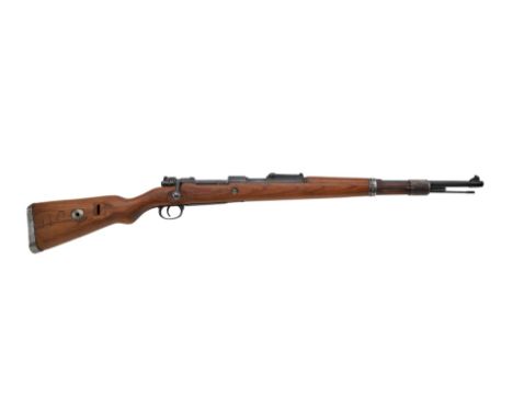 Repetier - Büchse Mod.: Kar. 98 k Hersteller: dou 42 Kal.: 8 x 57mm IS S.Nr.: 6065 nnrgl. Repetier - Büchse Mod.: Kar. 98 k H