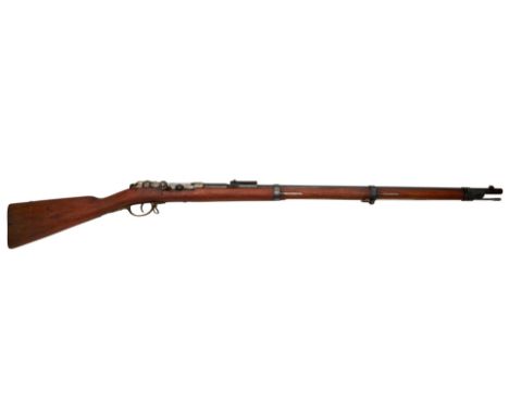 Gewehr M 71 Hersteller: Gebrüder Mauser in Obernorf Kal.: 11,15 x 60mm R S.Nr.: 8395 E nrgl. Gewehr M 71 gefertigt von der Wa