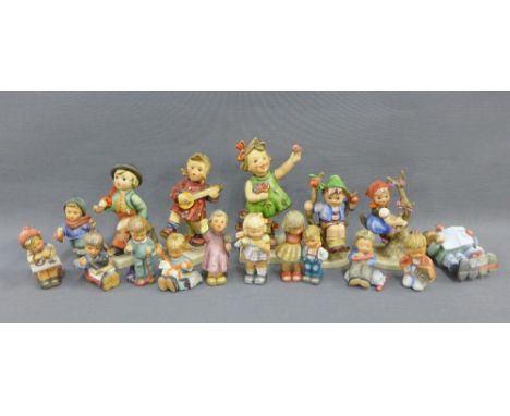 Collection of sixteen Goebel figures to include 'Spring Cheer', 'Merry Wanderer' etc., (16) 
