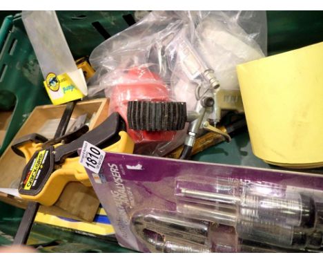 Box of mixed tools to include air tools. Not available for in-house P&amp;P 
