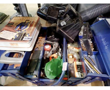 Cantilever toolbox and lighting. Not available for in-house P&amp;P 