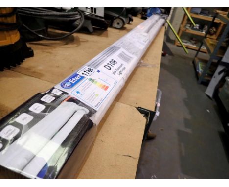 Eterna D108 4ft 36w fluorescent light fitting, new old stock. Not available for in-house P&amp;P 