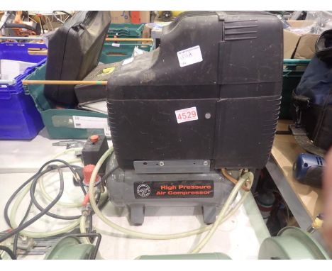 Performance power high pressure air compressor. All electrical items in this lot have been PAT tested for safety and have pas