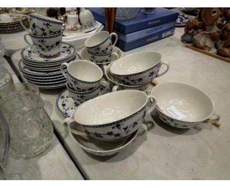 Royal Dolton Yorktown tea service. Not available for in-house P&amp;P 