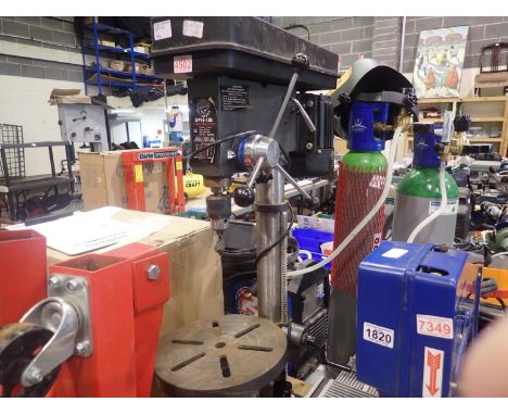 Performance power DP16-1213 twelve speed bench drill. All electrical items in this lot have been PAT tested for safety and ha