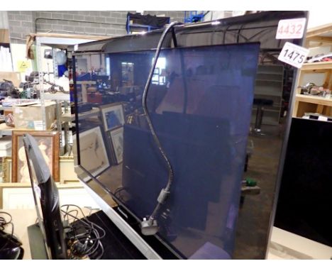 Viera Panasonic 42 inch TV, model #TH429Z8OBA, remote included. All electrical items in this lot have been PAT tested for saf