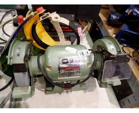 SIP heavy duty angle grinder. All electrical items in this lot have been PAT tested for safety and have passed. This does not