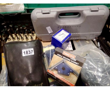 Box of mixed tools to include angle welding. Not available for in-house P&amp;P 