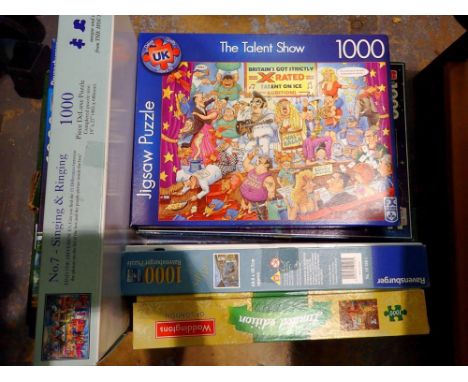 Mixed items to include jigsaws. Not available for in-house P&amp;P 