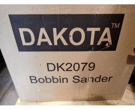 Dakota DK2079 bobbin sander, new in box. Not available for in-house P&amp;P 