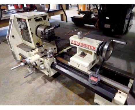 Axminster BV2OM multi speed lathe. All electrical items in this lot have been PAT tested for safety and have passed. This doe