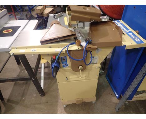 Scheppach HMS 260 planer thicknesser. All electrical items in this lot have been PAT tested for safety and have passed. This 