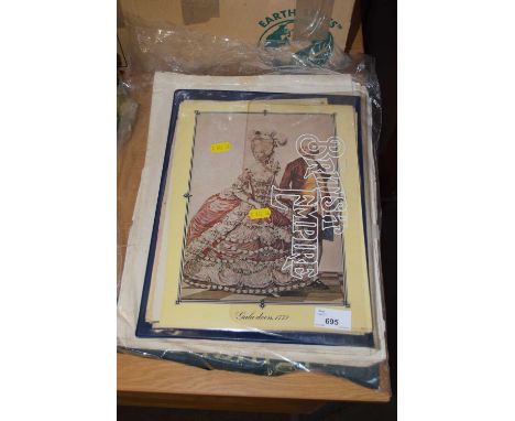 Quantity of assorted unframed etchings, lithograph prints etc