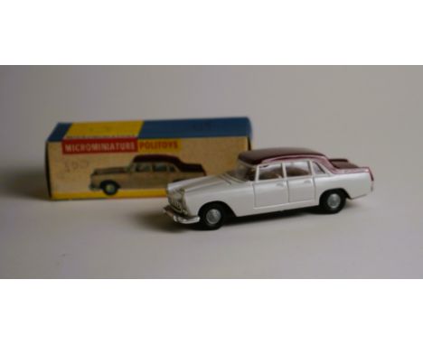 POLITOYS - MADE IN ITALY Lancia Flaminia #33   60s  - Scale 1:41 Original packaging. Good condition.