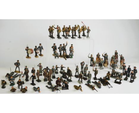 AUTORI VARI Mixed toy soldiers 40s - Brands: Früha, Strola and Leyla Subjects: Weimar Republic, Italy, Belgium and army of th