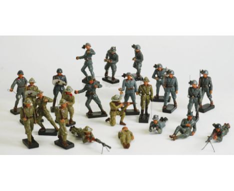 LANDI - XILOPLASTO Kingdom of Italy, army 30s - Made of composite material. Excellent condition. 3.54 in. (23)