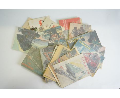 MARKLIN - MADE IN GERMANY Catalogs  40s/50s  - Good condition.  (17) 