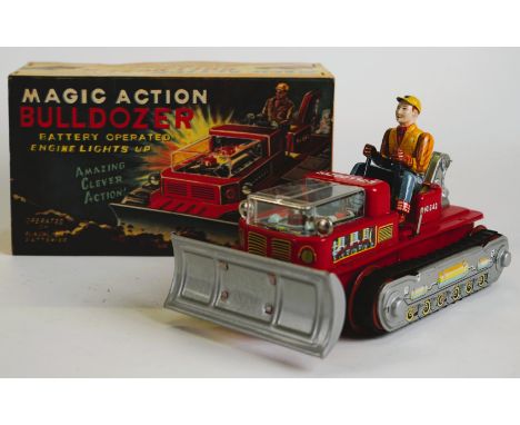 NOMURA - MADE IN JAPAN MAGIC ACTION 60s - Made of tin. With original box. Very good condition.&nbsp; 9.06 x 5.51 in.