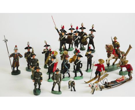 FIGIR Italian Army, Carabinieri and Canadian band 40s/50s - Made of composite material. Excellent condition. 2.76 in. (25)