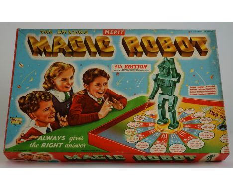 MERIT The Amazing MAGIC ROBOT  60s  - Original packaging. Good condition.