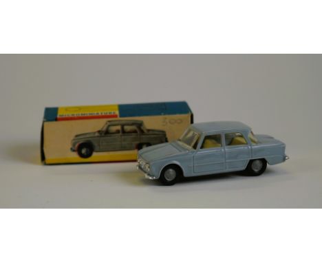POLITOYS - MADE IN ITALY Alfa Romeo Giulietta #71  60s  - Scale 1:41 Original packaging. Good condition.