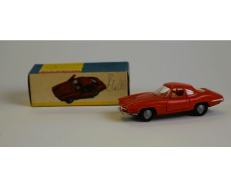 POLITOYS - MADE IN ITALY Alfa Romeo Giulietta SS  with doors #67  60s  - Scale 1:41 Original packaging. Good condition.