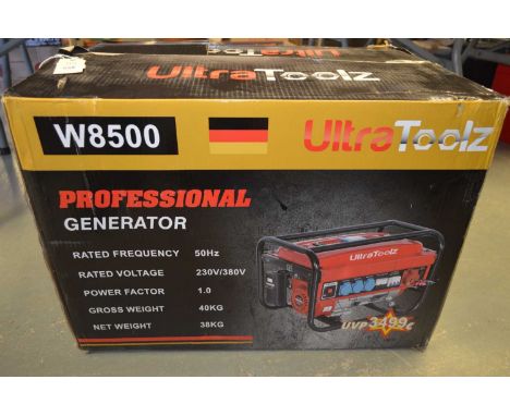 An Ultra Tools Professional Generator, model W8500, in box. 