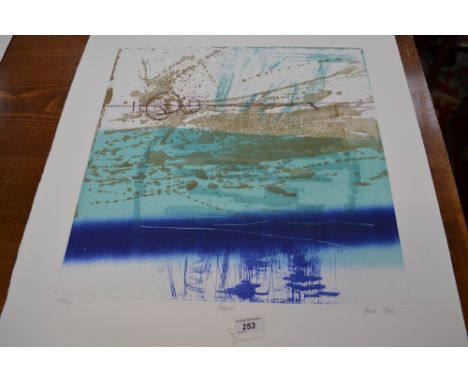 Heidi Konig (Bn.1964), by and after, Aegean, coloured etching, signed, numbered 103/150, 49.5cm x 49cm