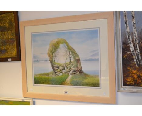 Neil Simone ,by and after, Rock Formation, signed, limited edition print, 181/500, 47cm x 62cm