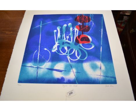 Heidi Konig (Bn.1964 ), by and after, Beyond the Clouds, colour etching, signed, numbered 43/150, 49cm x 49cm
