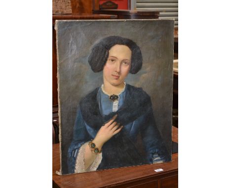 English School (19th century)
Portrait of a Lady
oil on canvas