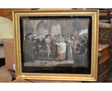 The Merry Wives of Windsor, a print