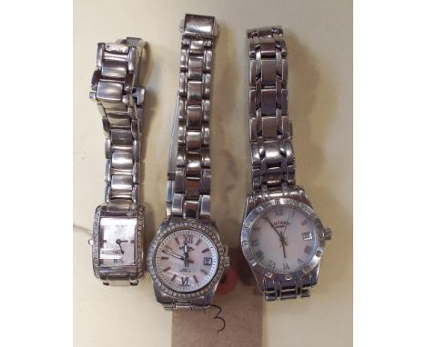 Three ladies Rotary wristwatches 