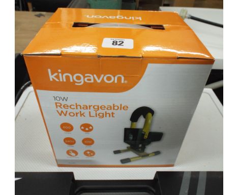 New 10 watt rechargeable work light 