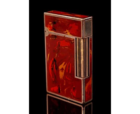 S T Dupont Paris gas lighter, numbered 84BAB96