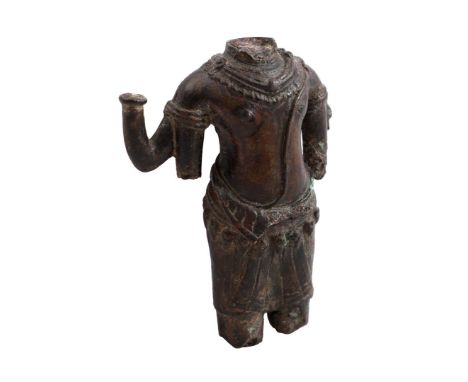 Bronze archaeological find, 10 cm high
