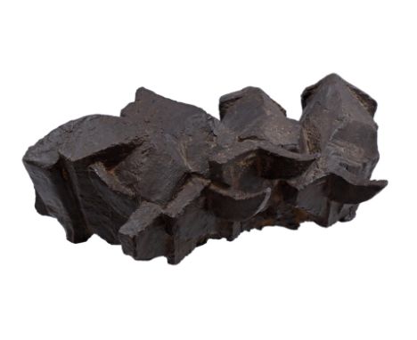 Anonymous, bronze sculpture group of buffalos, 12.5 cm high, 35x24 cm, weight 11.60 kilos