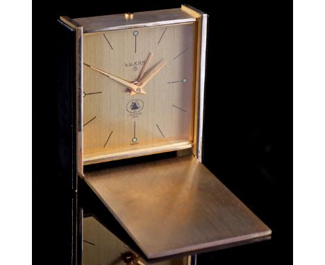 Luxor Lausanne travel alarm clock, 7.5x6.5 cm