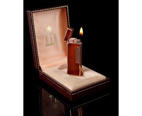 Dunhill Germany gas lighter, numbered 138636 in original box