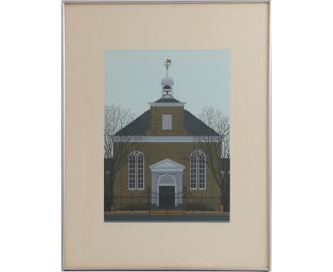 Sees Vlag (1934-2018)Voorburg, color lithograph dated 1978, 107/200, 42x30 cm