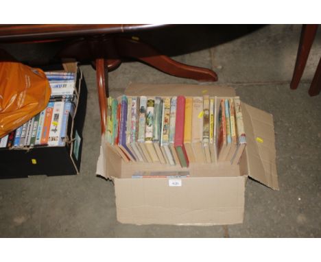 A box of vintage children's books to include Enid Blyton 