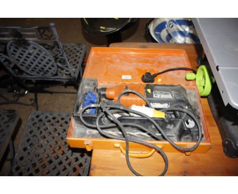 A 110V hammer drill
