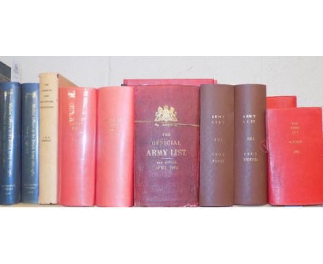 Peterkin (Alfred & Drew, Robert). A List of Commissioned Medical Officers of The British Army, volumes 1 & 2, 1968,  uniform 